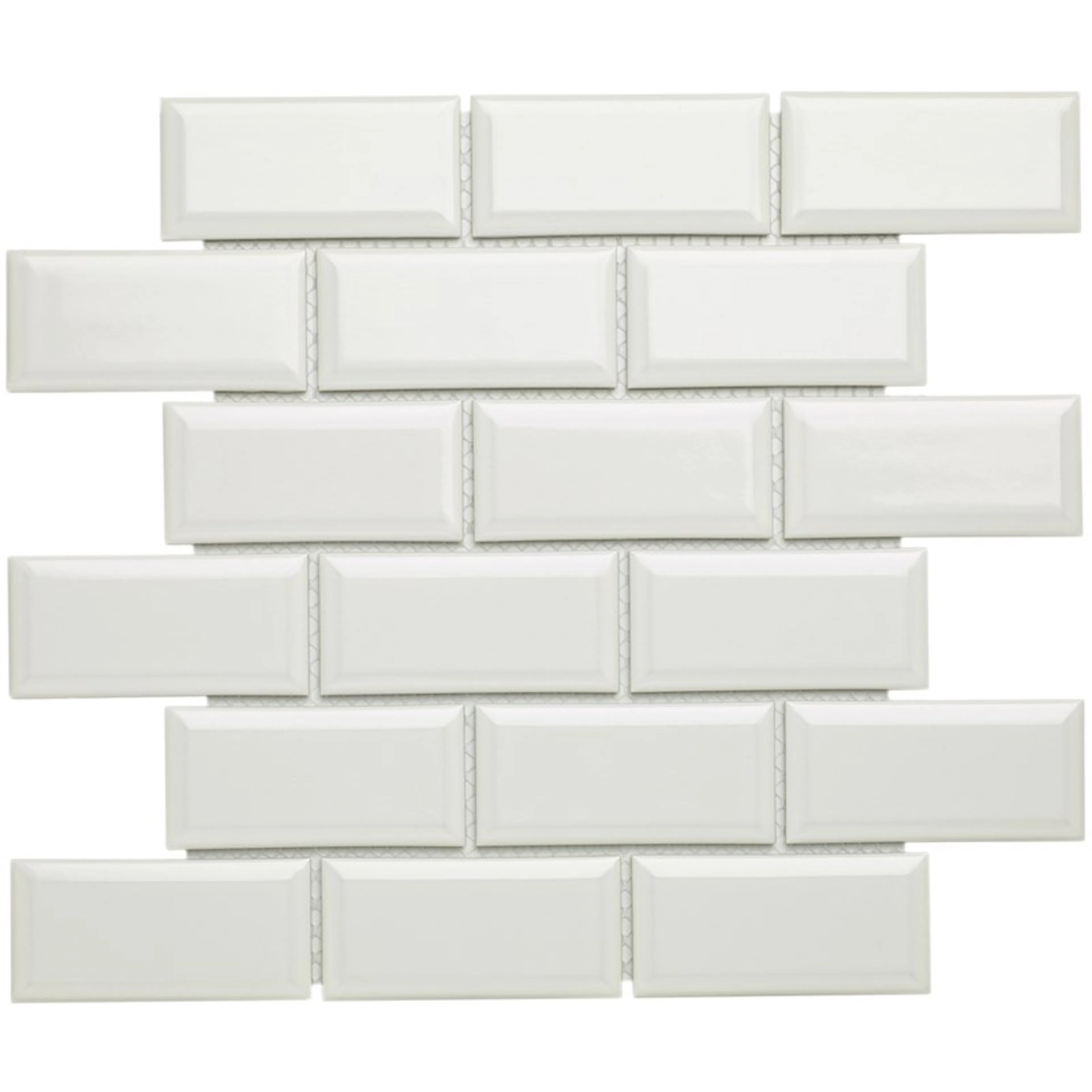 Kakel Konradssons Metro White Vit Blank 5x10 cm