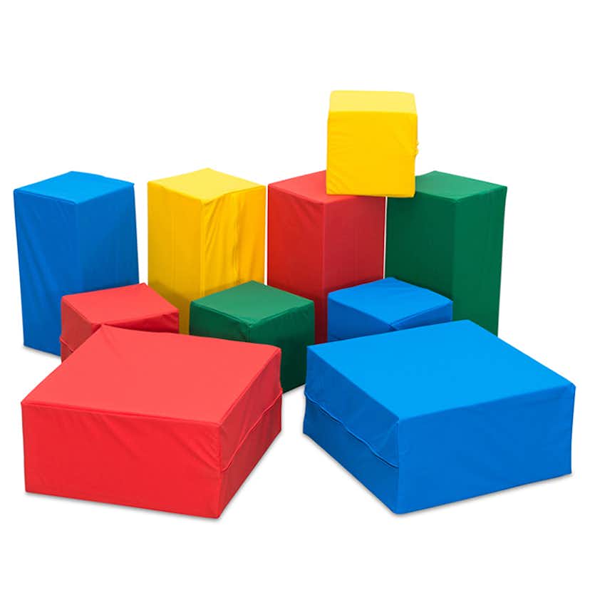 Byggklossar ABA Skol Mjuklek 10 st