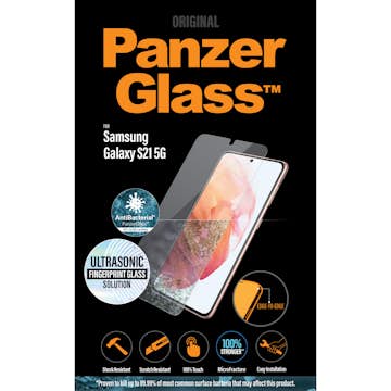 Skärmskydd Panzerglass Samsung Galaxy S21 5G Case Friendly