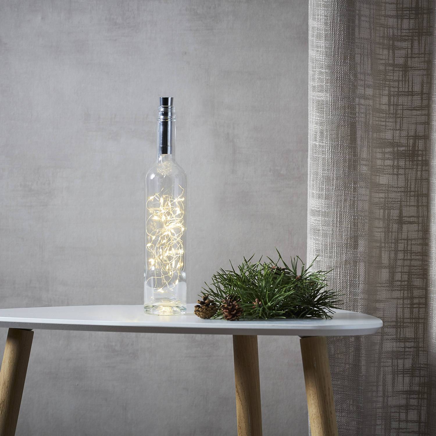 Ljusslinga Star Trading Dew Drop Tube LED 40 Ljus Batteridriven