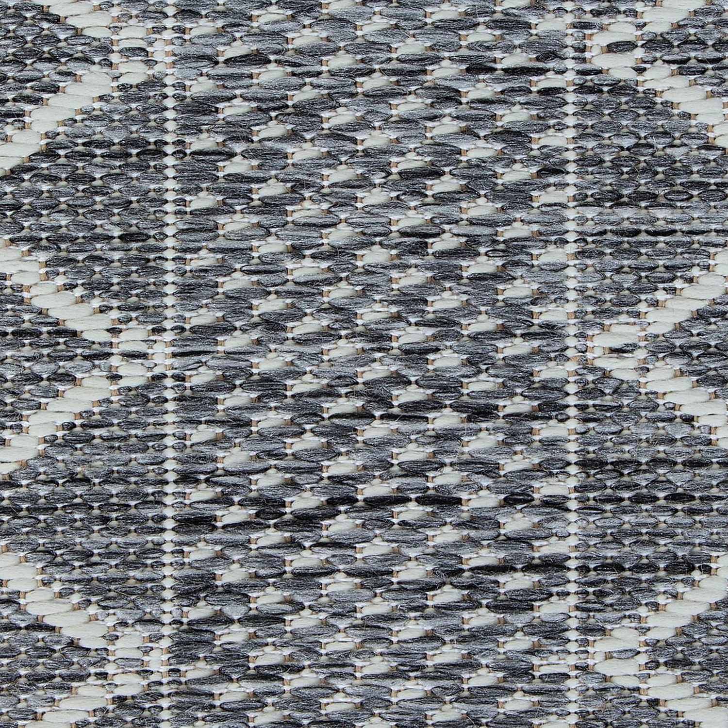 Flatvävd Matta KM Carpets Madrid Bell Grå