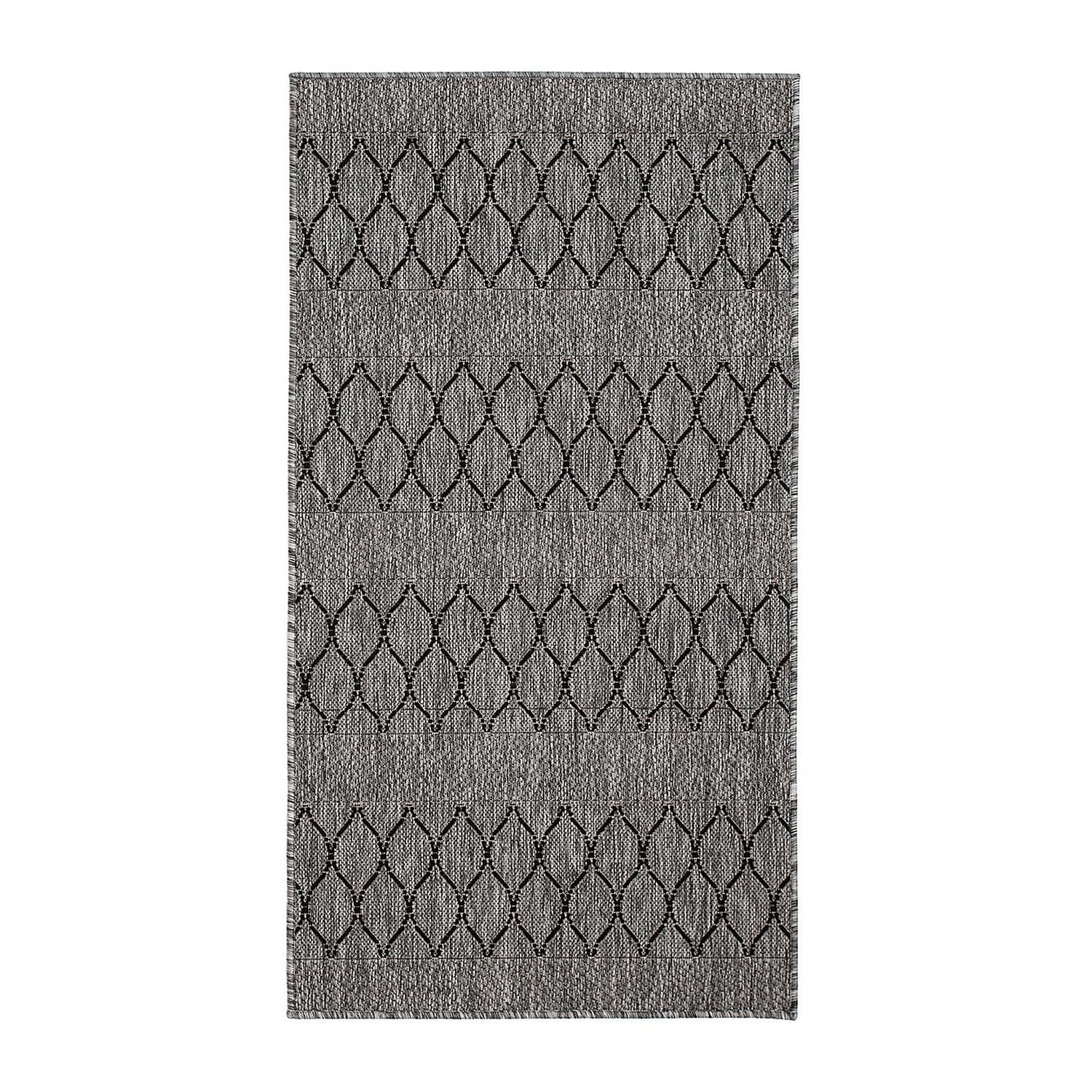 Flatvävd Matta KM Carpets Madrid Bell Grå