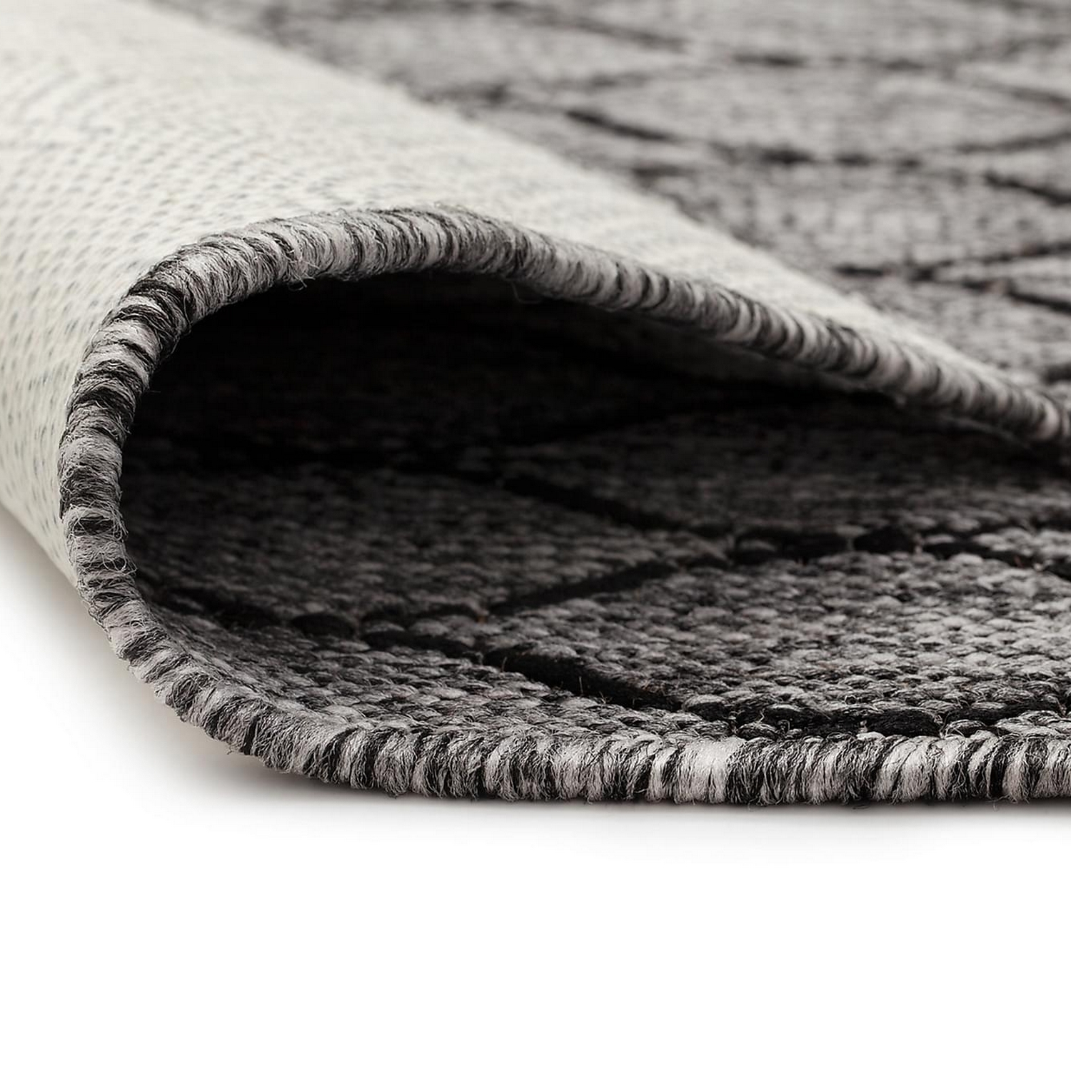 Flatvävd Matta KM Carpets Madrid Bell Grå