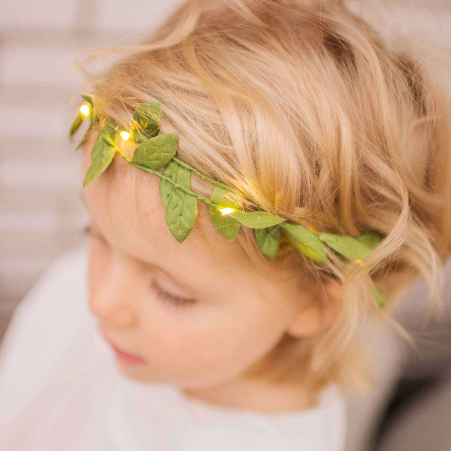 Ljusslinga Star Trading Leaf Batteridriven LED-slinga