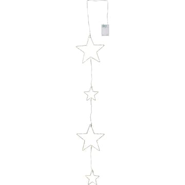 Ljusslinga Star Trading Dew Drop Stars 105   cm B/O