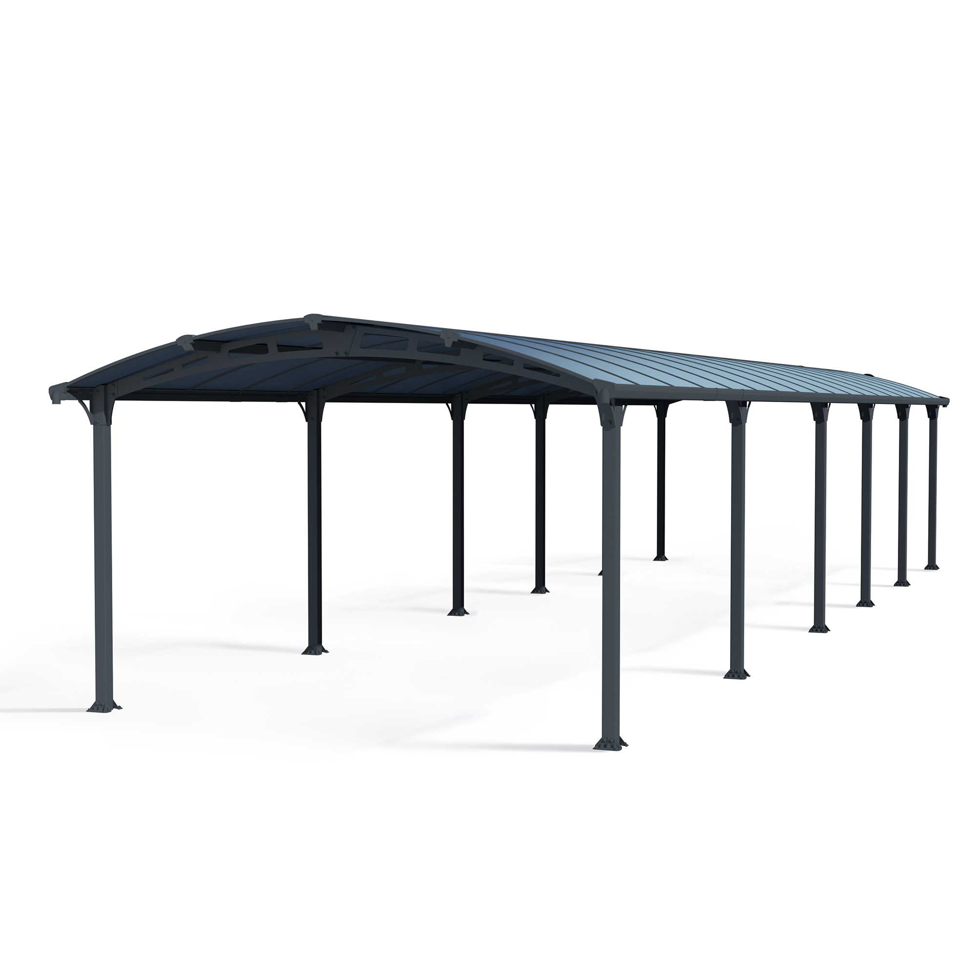 Dubbel Carport Canopia by Palram Arcadia I Metall 3,6x13 m