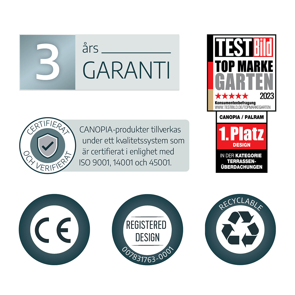 Entrétak Canopia by Palram Bremen