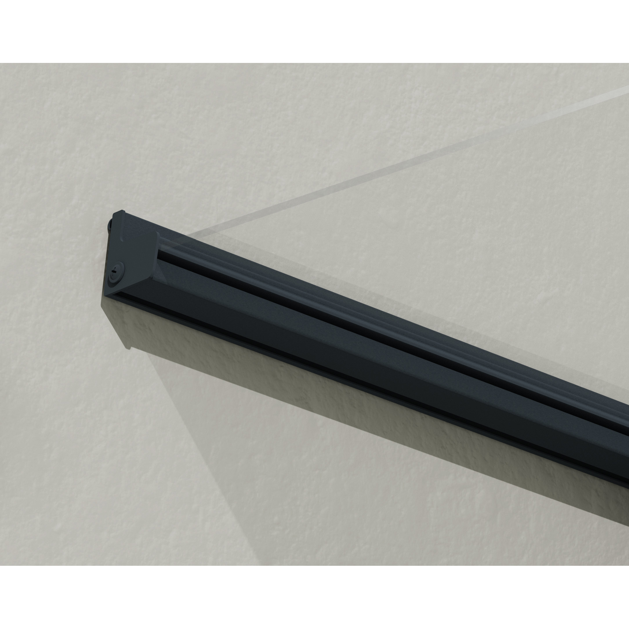 Entrétak Canopia by Palram Helsingborg Glas Akrylglas 1500 mm