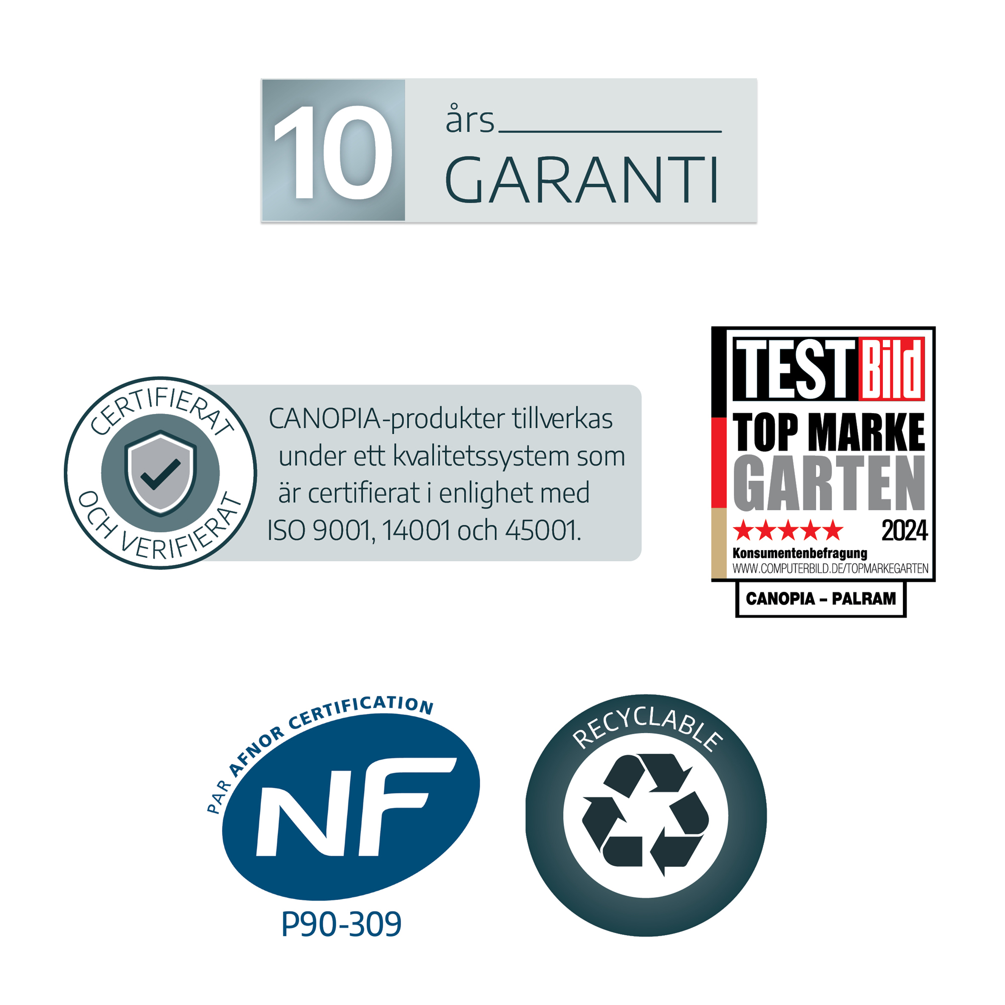 Pooltak Canopia by Palram Stockholm 4x8 m