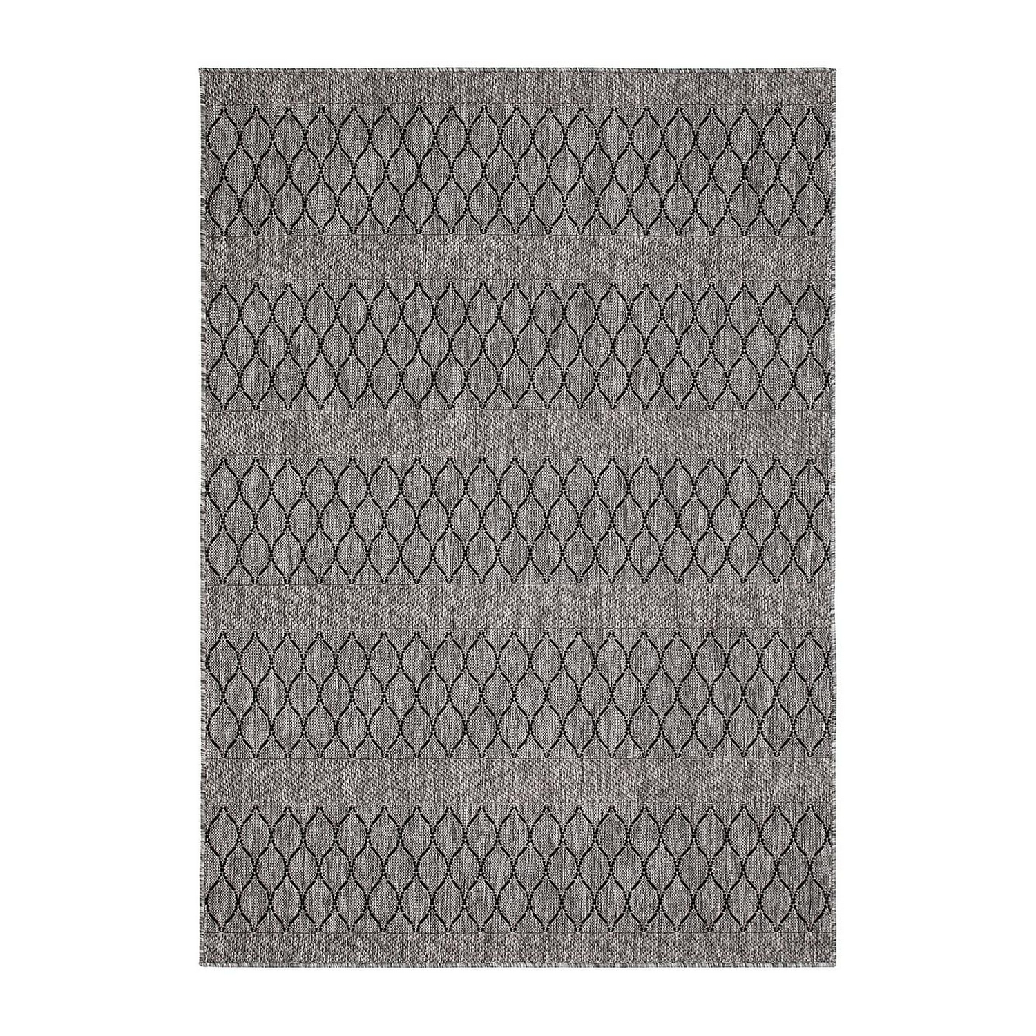 Flatvävd Matta KM Carpets Madrid Bell Grå