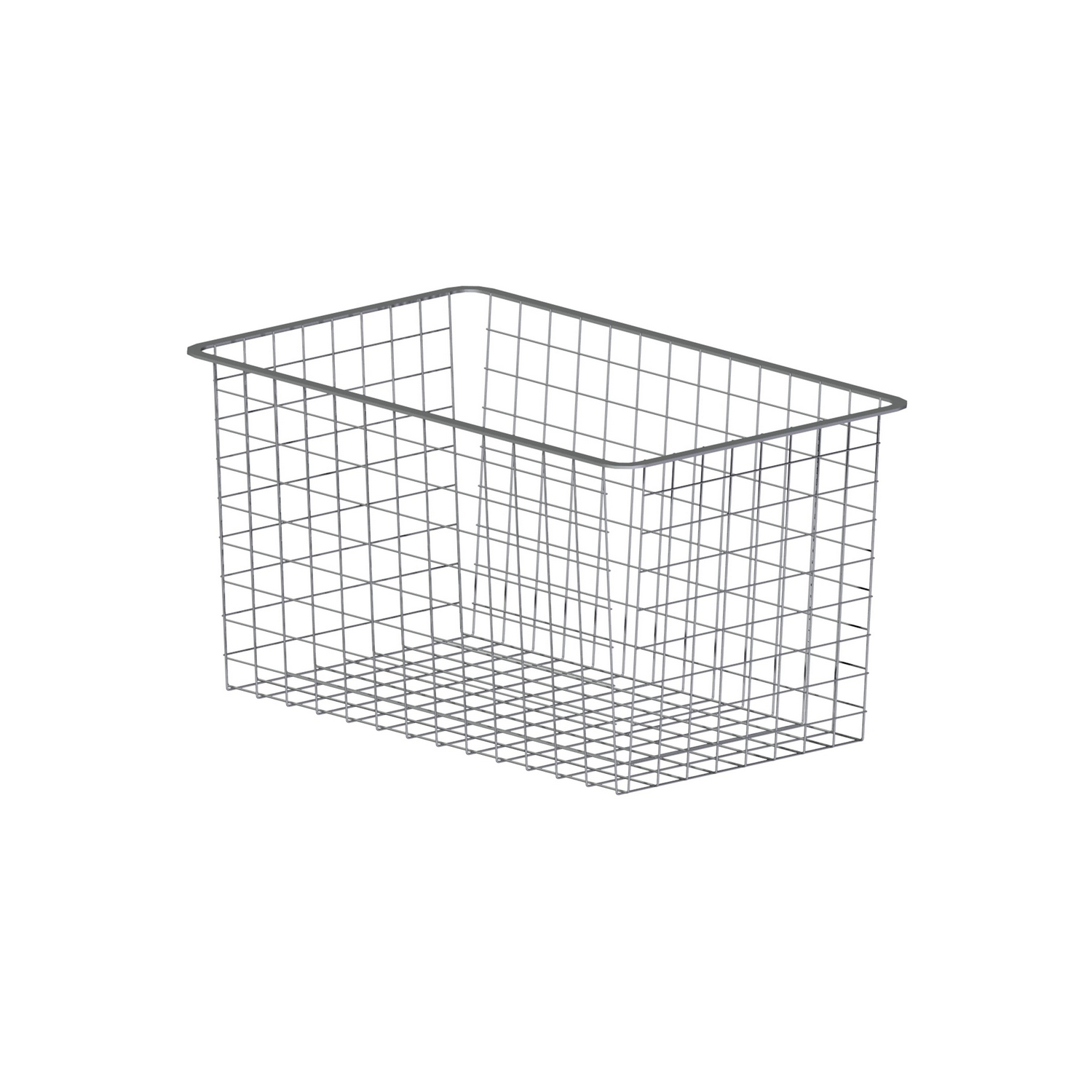 Trådback Lundbergs Wide Mini 327x427 mm Silver, 285 mm