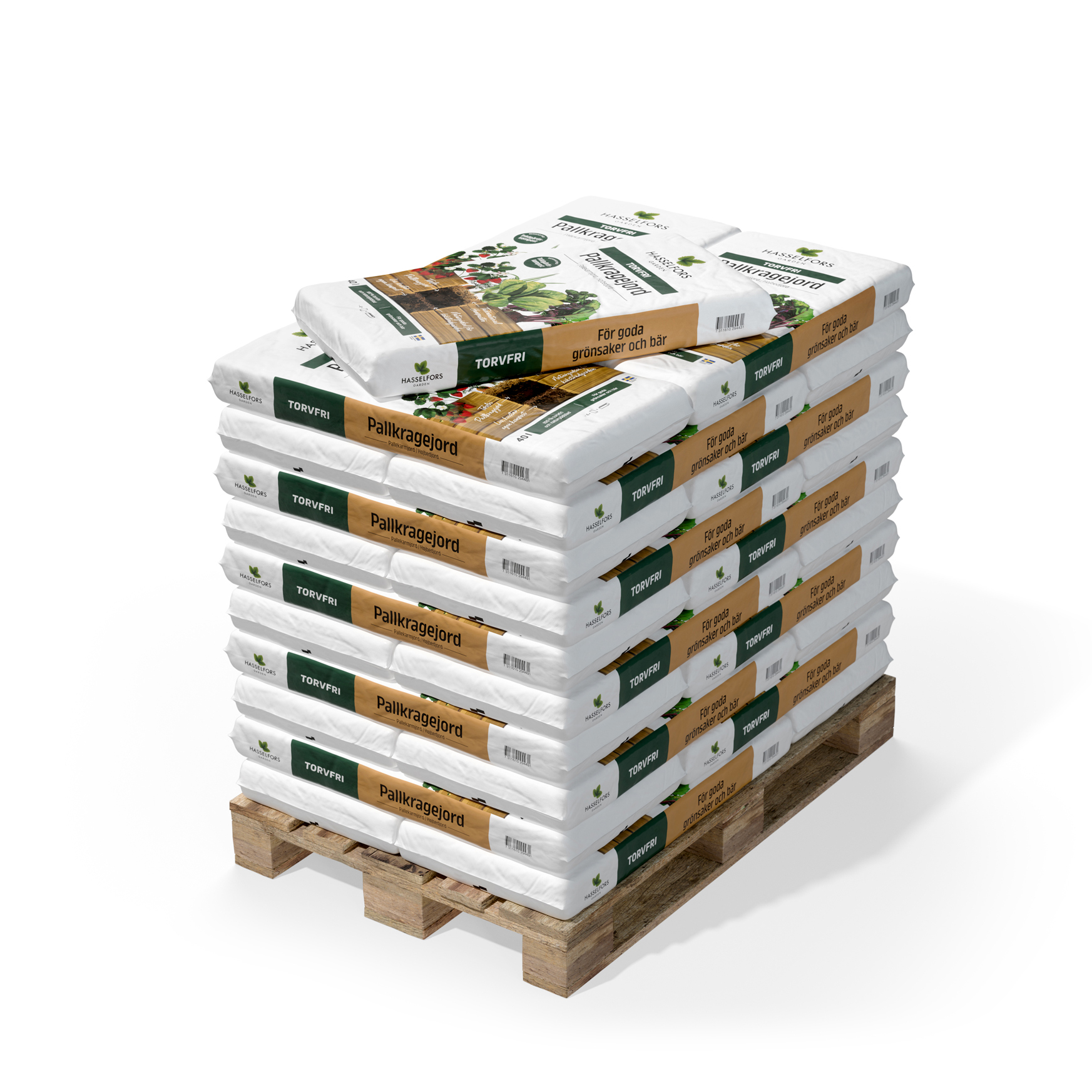 Jord Hasselfors Torvfri Pallkragejord 48X40 L