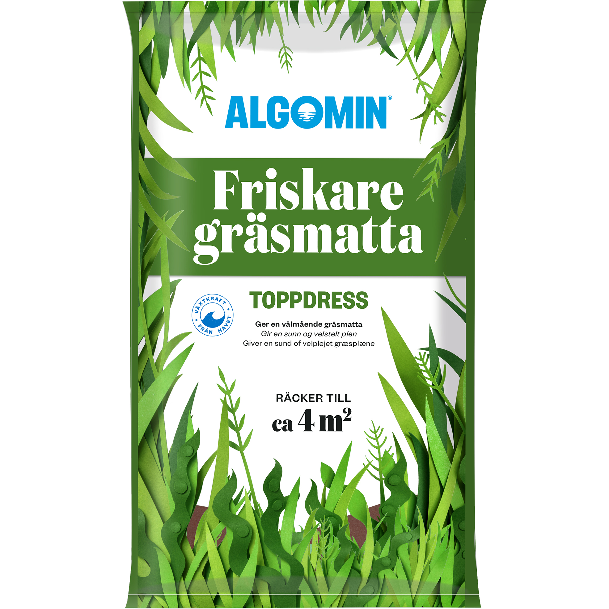 Jord Algomin Friskare Gräsmatta Dressjord 48X40 L