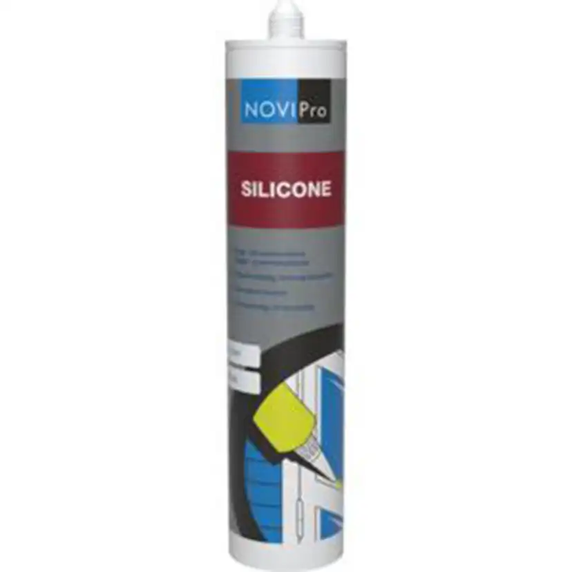 Byggsilikon NOVIPro 310 ml Vit