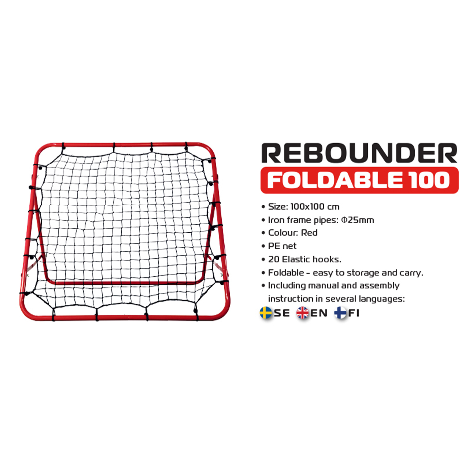 Rebounder SportMe Fotboll