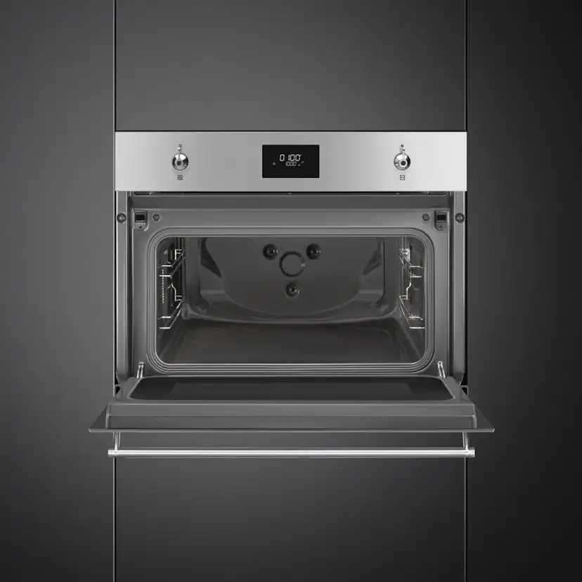 Mikrovågsugn Med Grill Smeg SO4301M0X