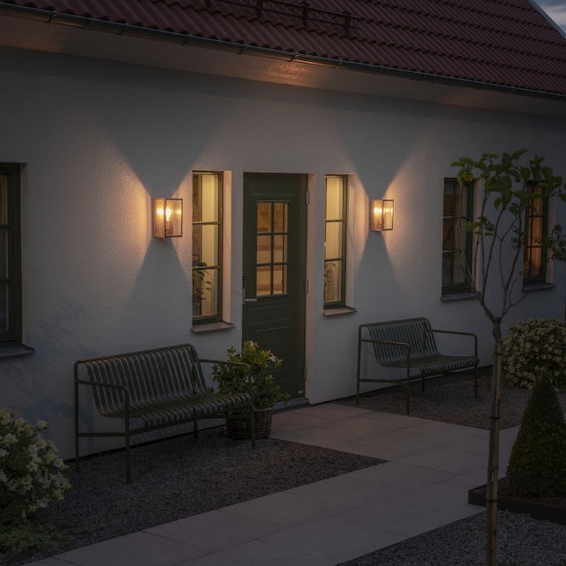 Vägglykta Gnosjö Konstsmide Carpi Medium