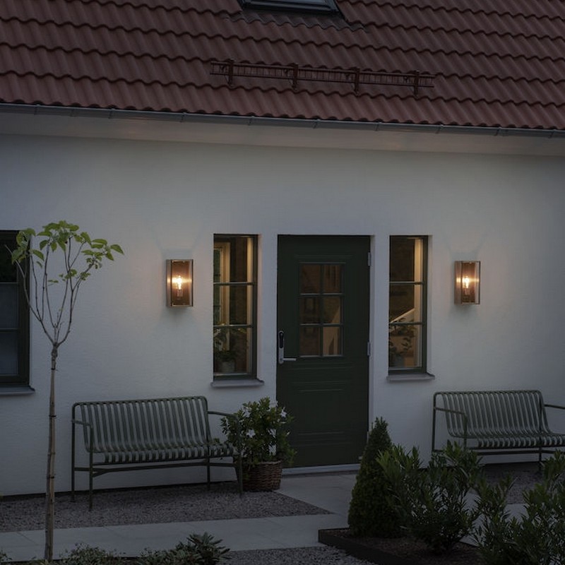 Vägglykta Gnosjö Konstsmide Carpi Stor