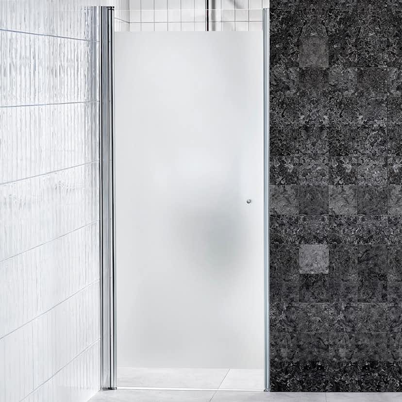 Duschvägg Alterna Lusso Fast Bredd: 907,5 mm