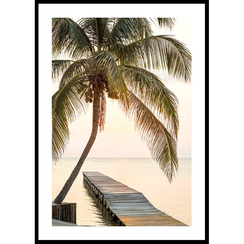 Poster Gallerix Tropical Serenity Sunset
