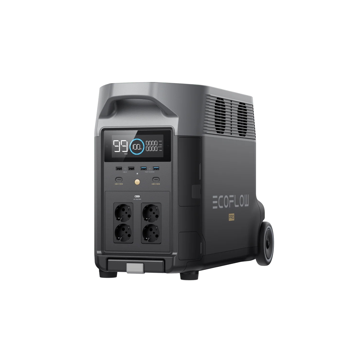 Powerstation Ecoflow Delta Pro Kapacitet 3600 Wh