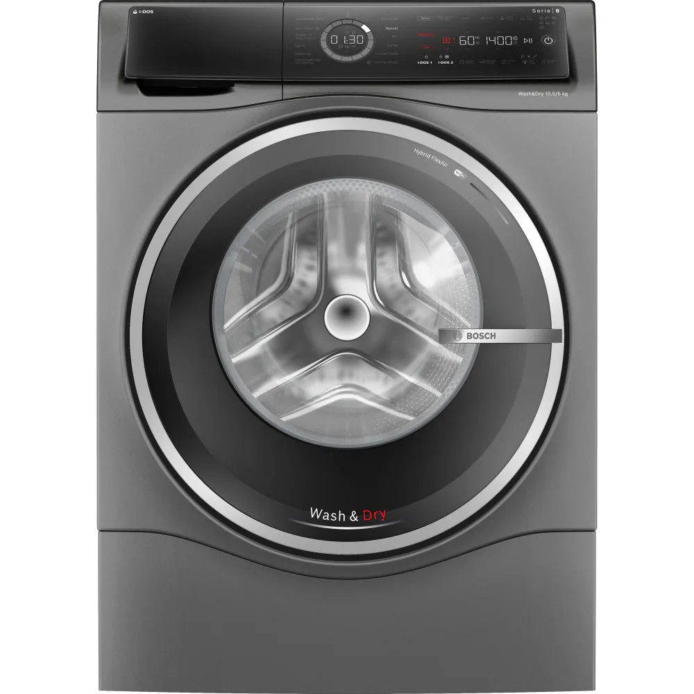 Tvätt/Torkmaskin Bosch WNC254A Serie 8 10.5/6 kg, 1400 v/min