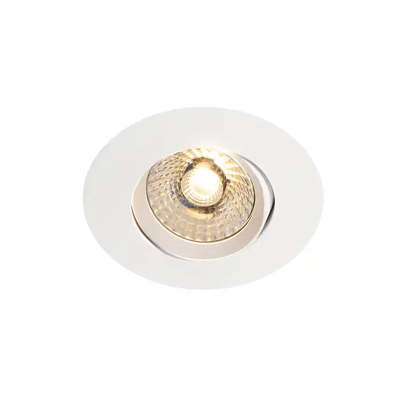 Downlight Hide-a-lite G4 Q ISO Tilt Vit 60° Tune