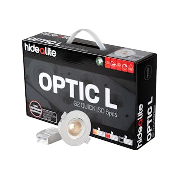 Downlight Hide-A-Lite DL Optic G2 L Q ISO 6-pack 640 lm