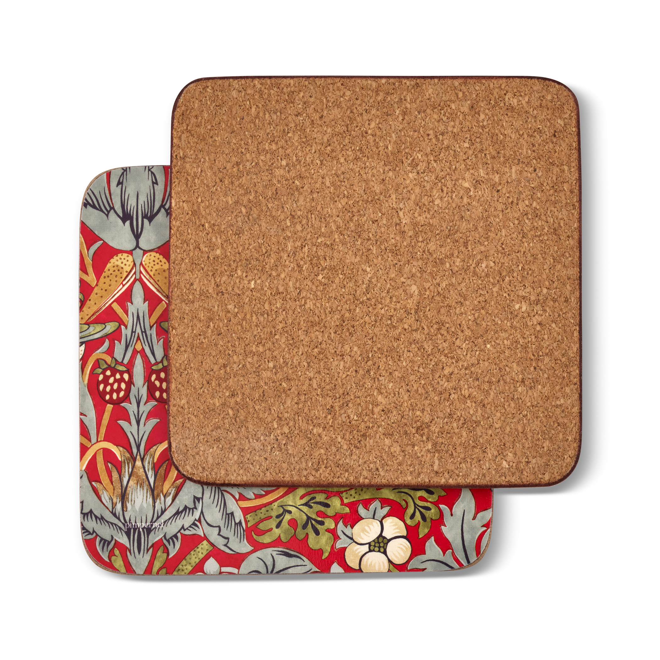 Glasunderlägg Pimpernel Strawberry Thief 6-pack