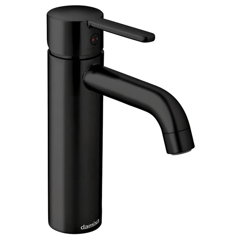 Tvättställsblandare Damixa Silhouet Matt Svart