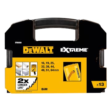 Hålsågsset Dewalt DT90350 Extreme 13 delar
