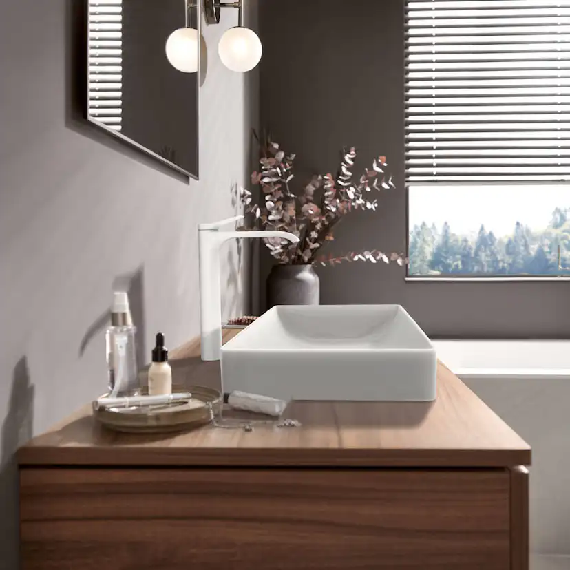 Tvättställsblandare Hansgrohe Vivenis 250 Waterfall utan Bottenventil