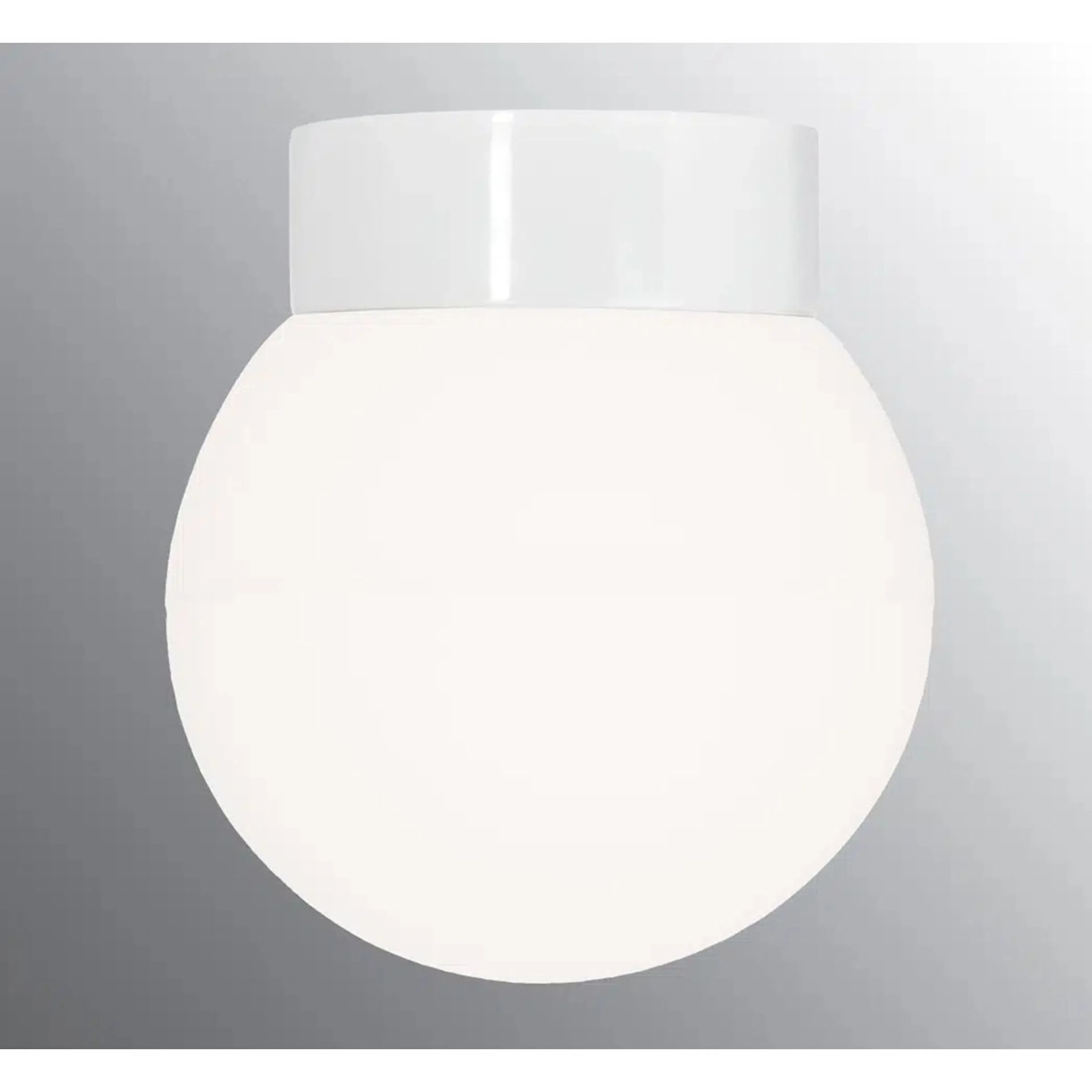 Vägg-/Taklampa Ifö Electric Classic Glob 200 Matt Rak IP44 E27