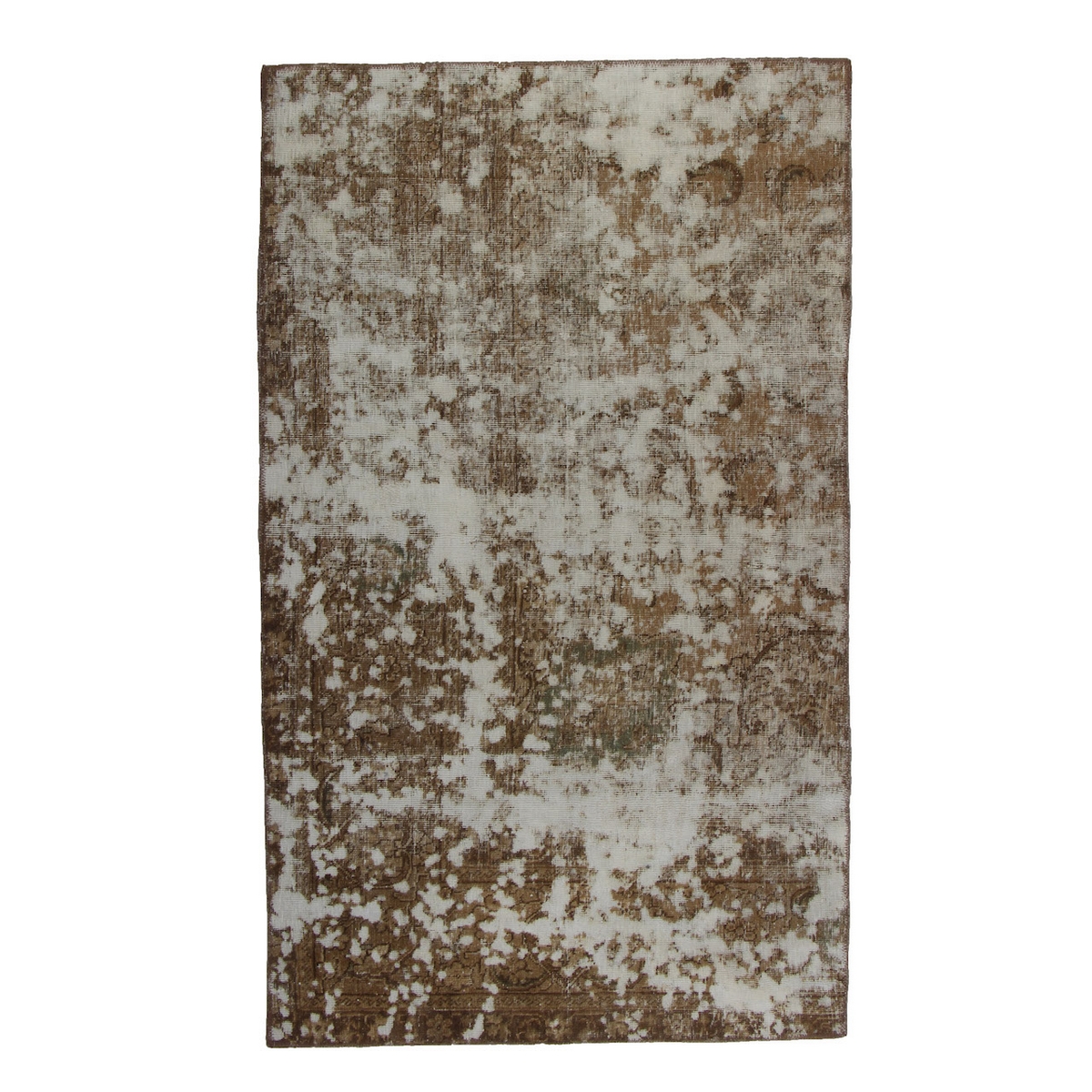 Persisk Matta Arkiio Tabriz Vintage Brun 108x180