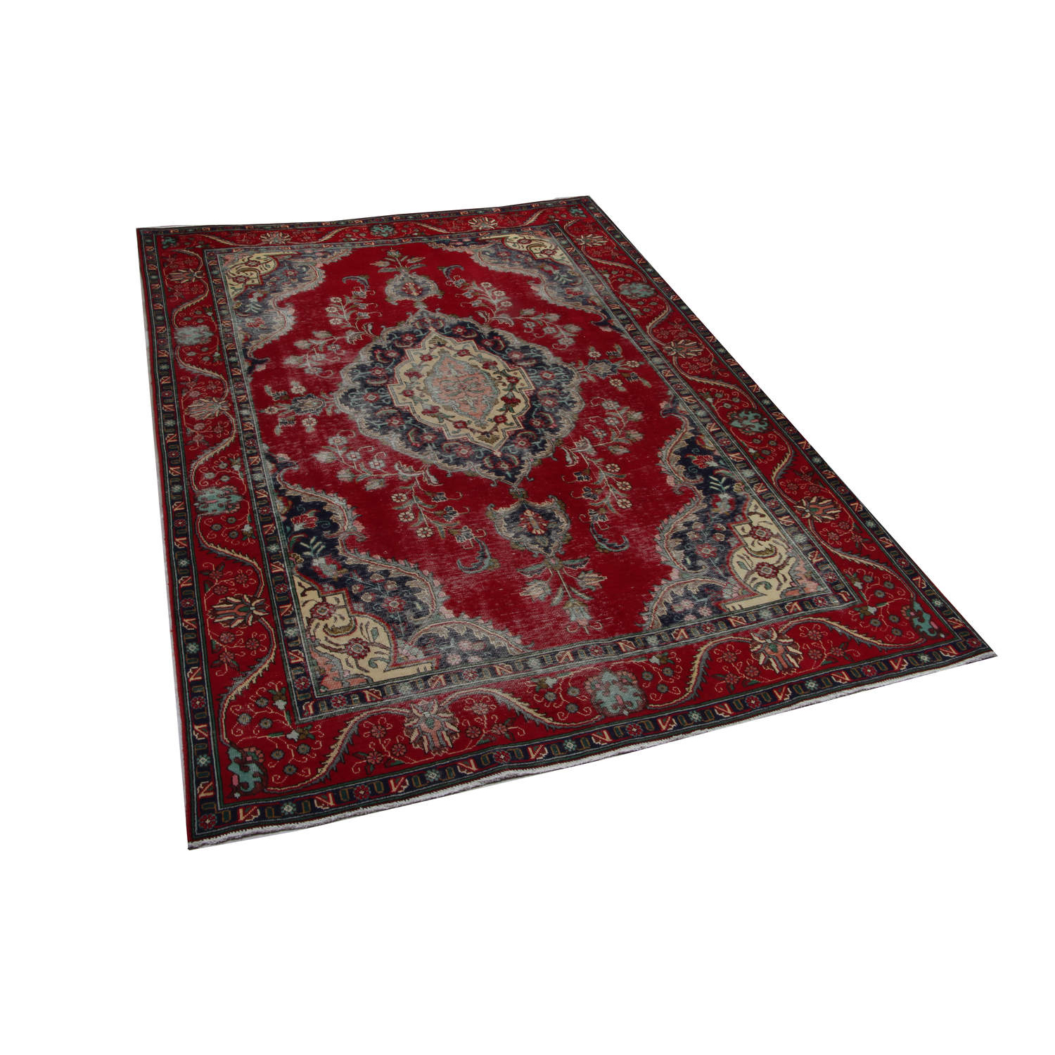 Persisk Matta Arkiio Tabriz Vintage Original 233x337