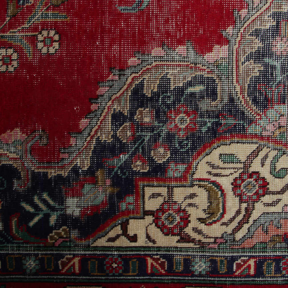 Persisk Matta Arkiio Tabriz Vintage Original 233x337