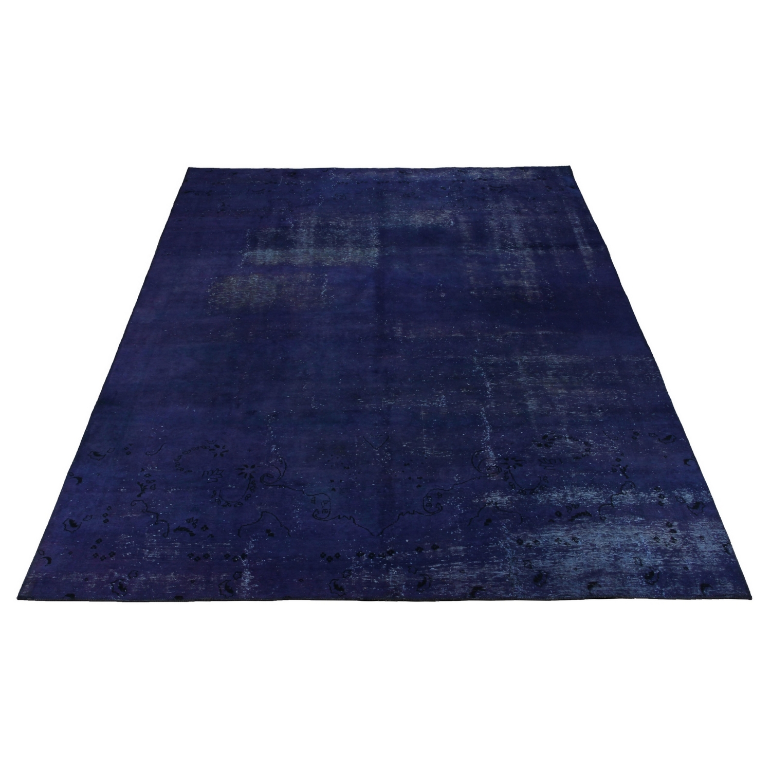 Persisk Matta Arkiio Mörkblå Vintage 252x345