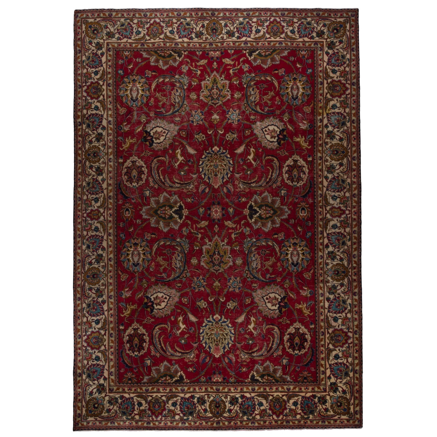 Persisk Matta Arkiio Tabriz Vintage Original 231x335