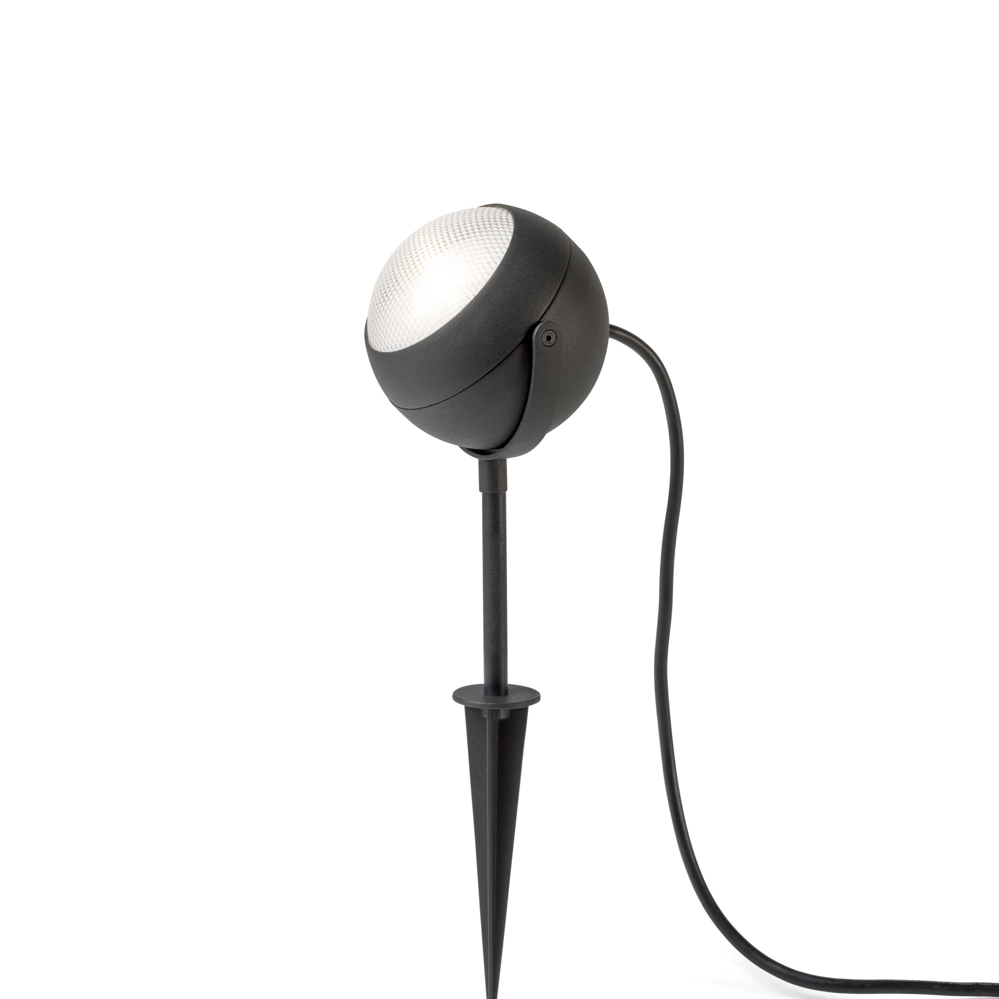 Trädgårdsspot Gnosjö Konstsmide Lecce 230V 4W High Power LED Svart