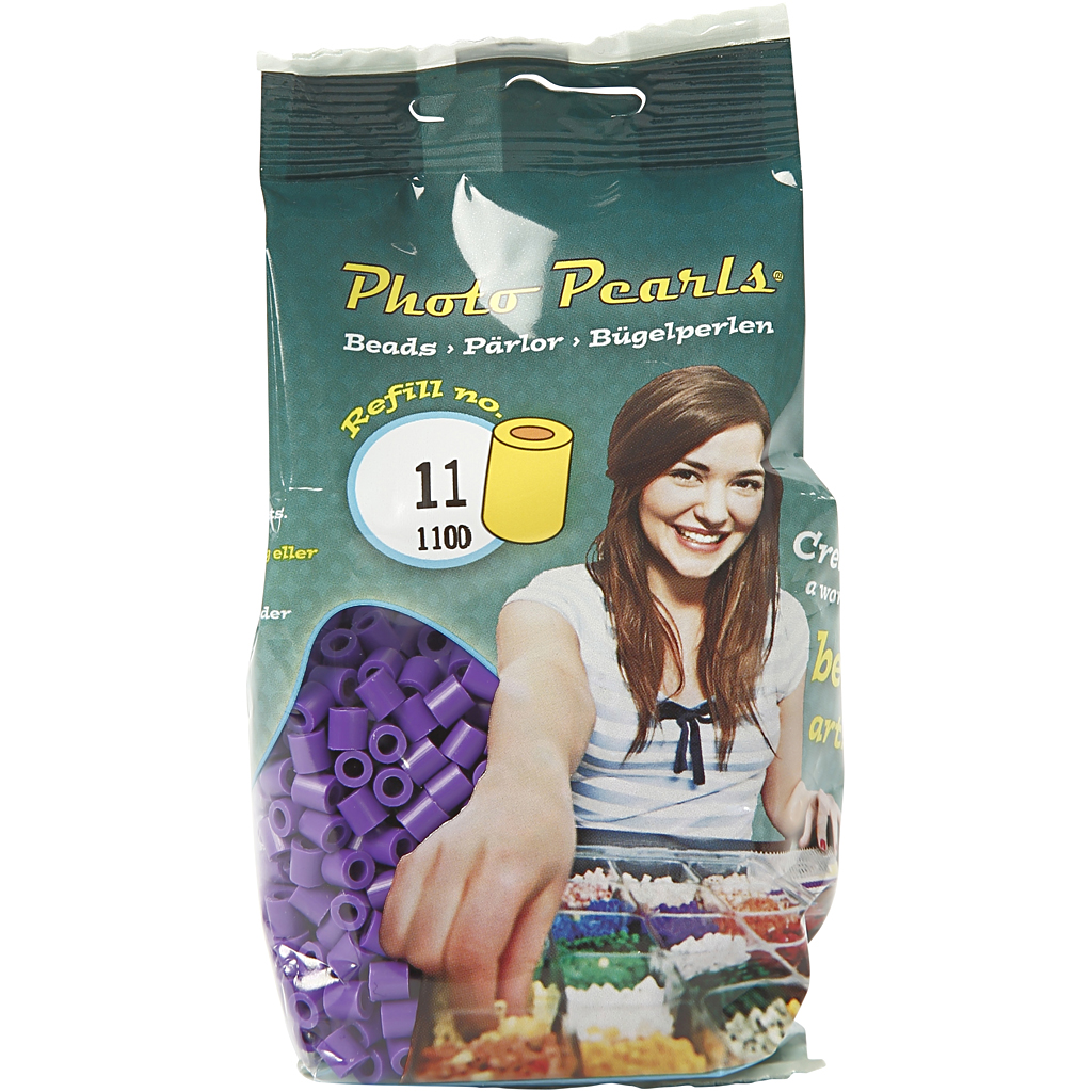 Photo Pearls Creativ Company Stl 5x5 mm Hålstl 2,5 mm 1 Förp