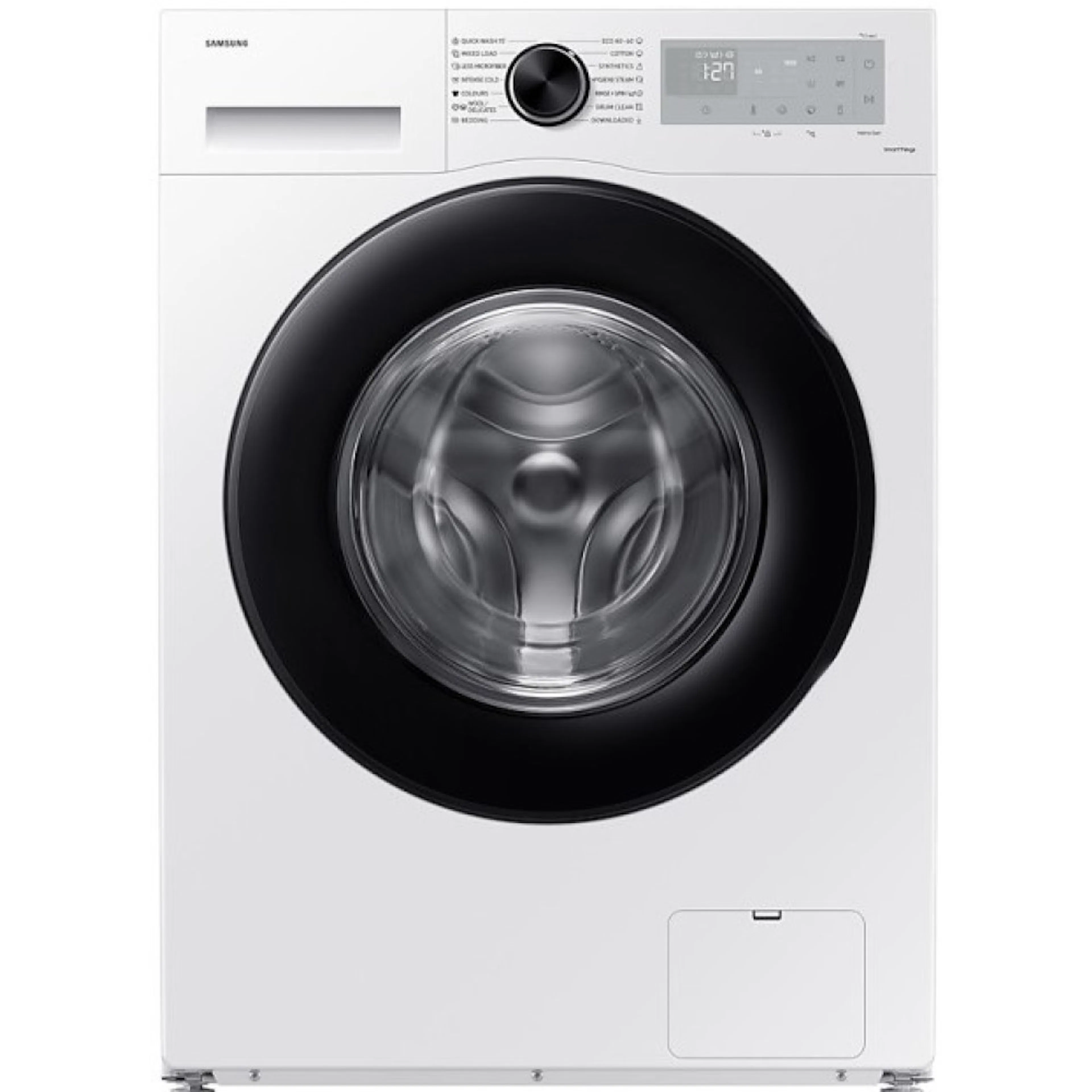 Frontmatad Tvättmaskin Samsung WW80CGC04CAHEE med EcoBubble och Hygiene Steam