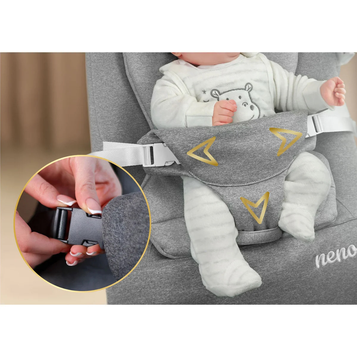 Babysitter NENO Chiaro Minimalistisk Perfekt För Både Lek & Avkoppling