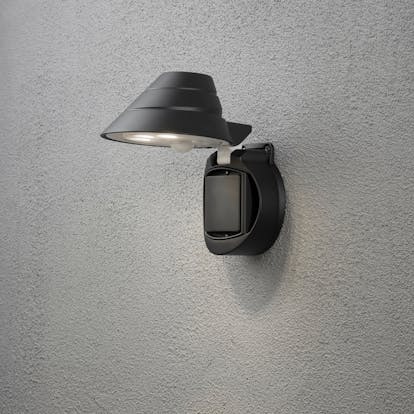 Batteridriven fasadbelysning Batteridriven fasadbelysning