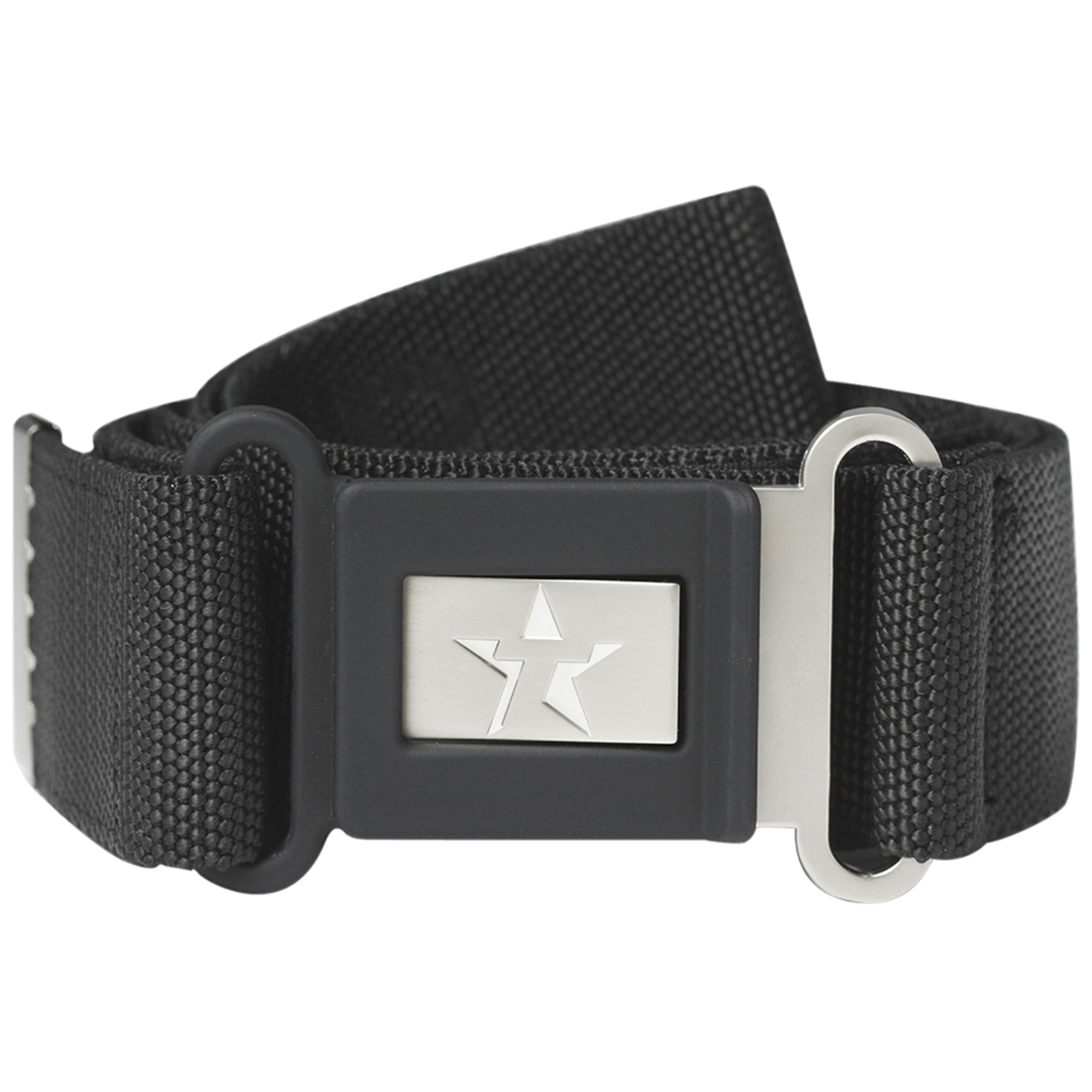 Bälte Texstar AB04 Storlek: L, Svart/Silver