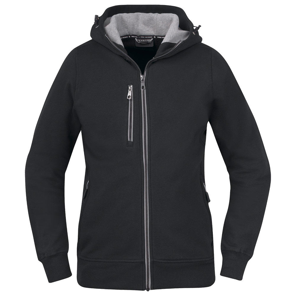 Cardigan Texstar WC09 Storlek: L, Svart