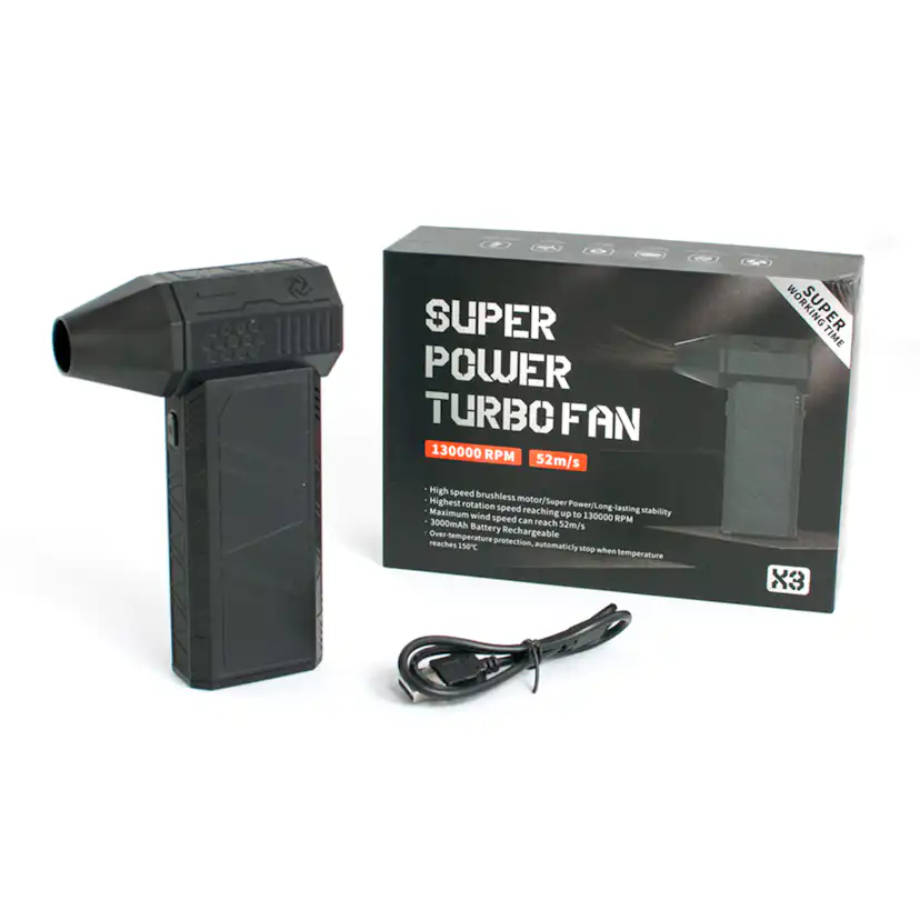 Handfläkt Bihui Turbofläkt Mini