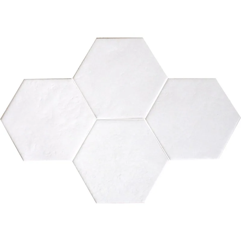 Klinker Konradssons Hexatile Blanco Vit 18x20 cm