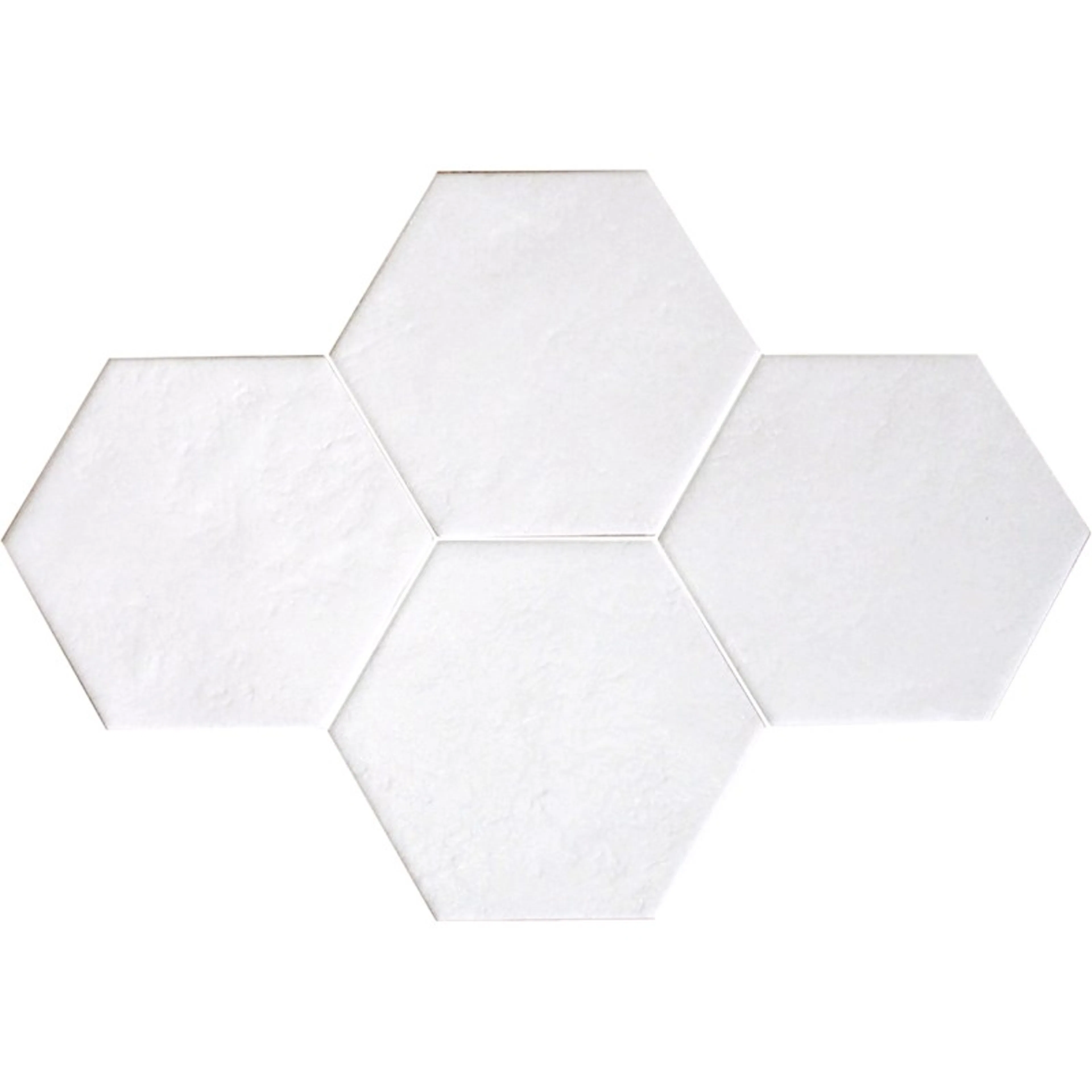 Klinker Konradssons Hexatile Blanco Vit 18x20 cm