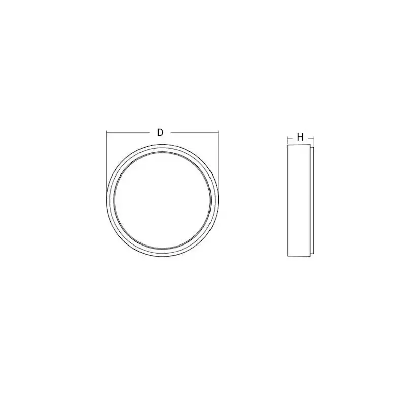 Tak/Vägglampa SG ARMATUREN Frame Round