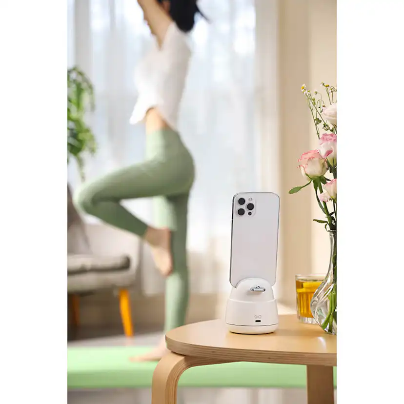 Telefonhållare Hohem Ai Auto Tracking Holder Go 2-axis Ai Tracking White
